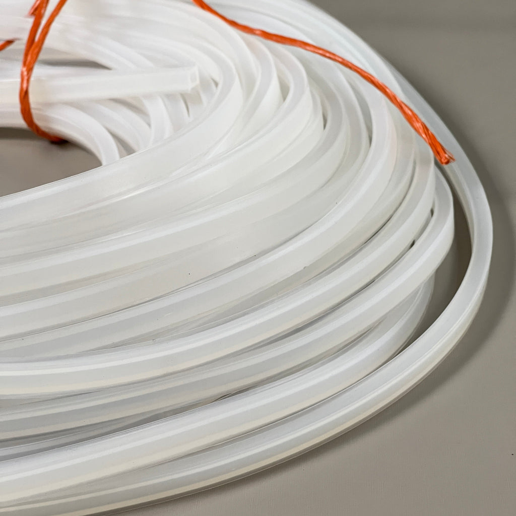 CR LAURENCE EZ Glaze Soundstrip Extruded Silicone Gasket 1/4" Clear 100' EZ14XC (New)