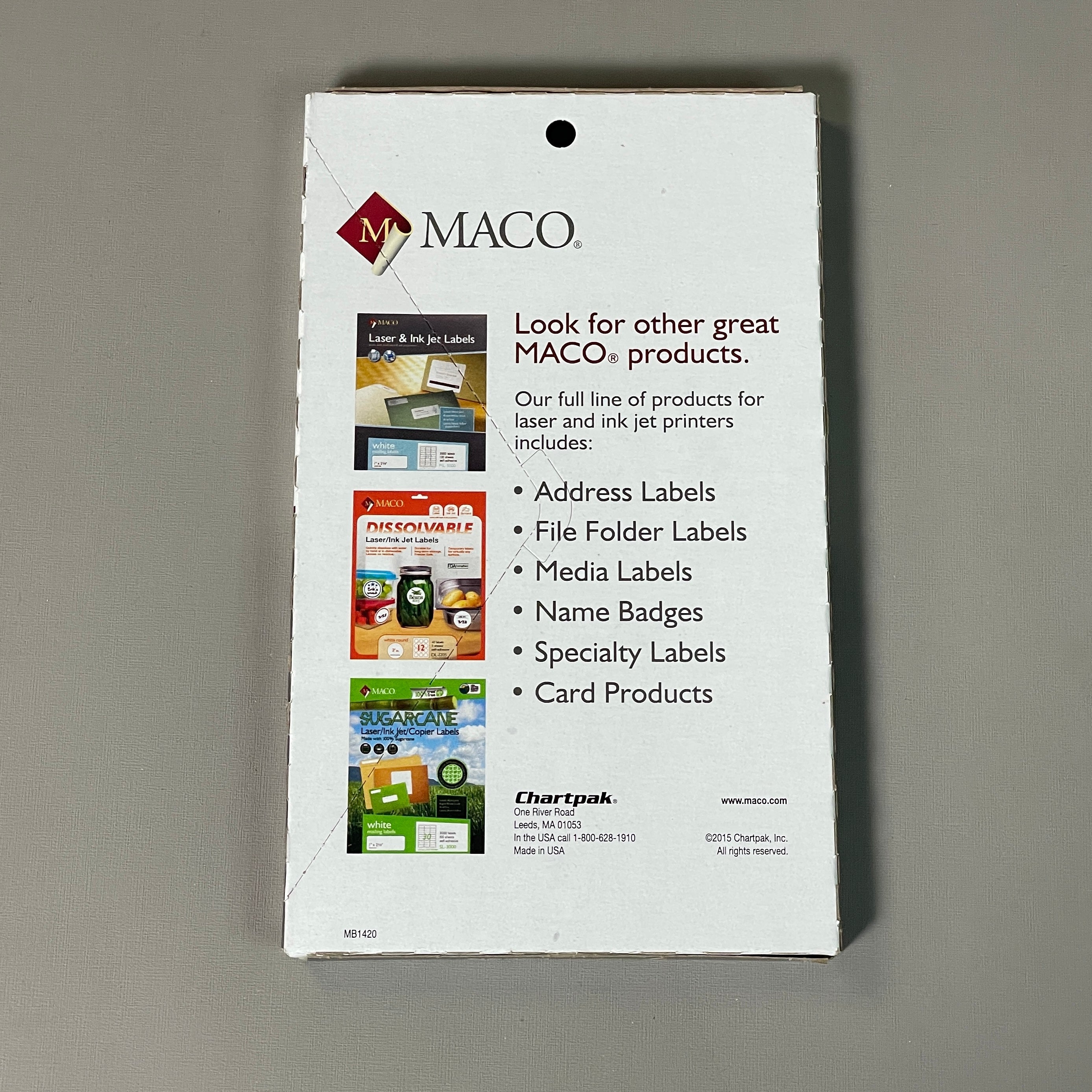 MACO Round GREEN Color-Coding Labels 3/4” Dia. 1000 Labels MR1212-5
