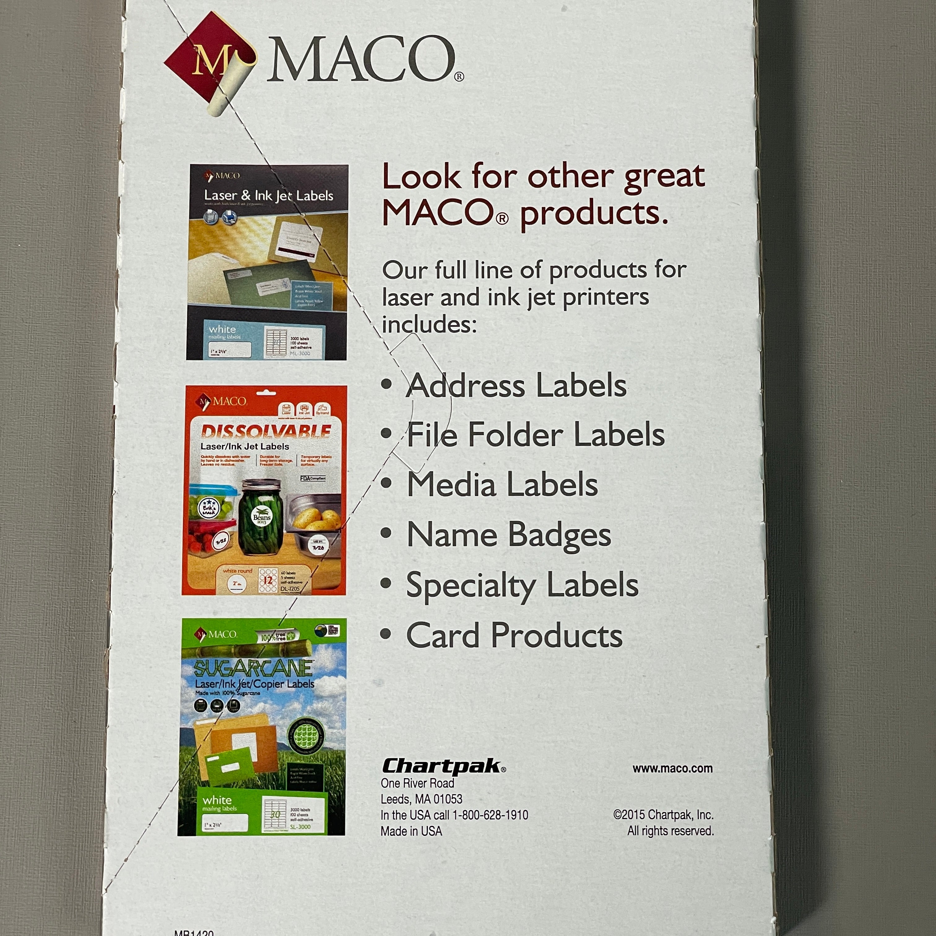 MACO Round GREEN Color-Coding Labels 3/4” Dia. 1000 Labels MR1212-5