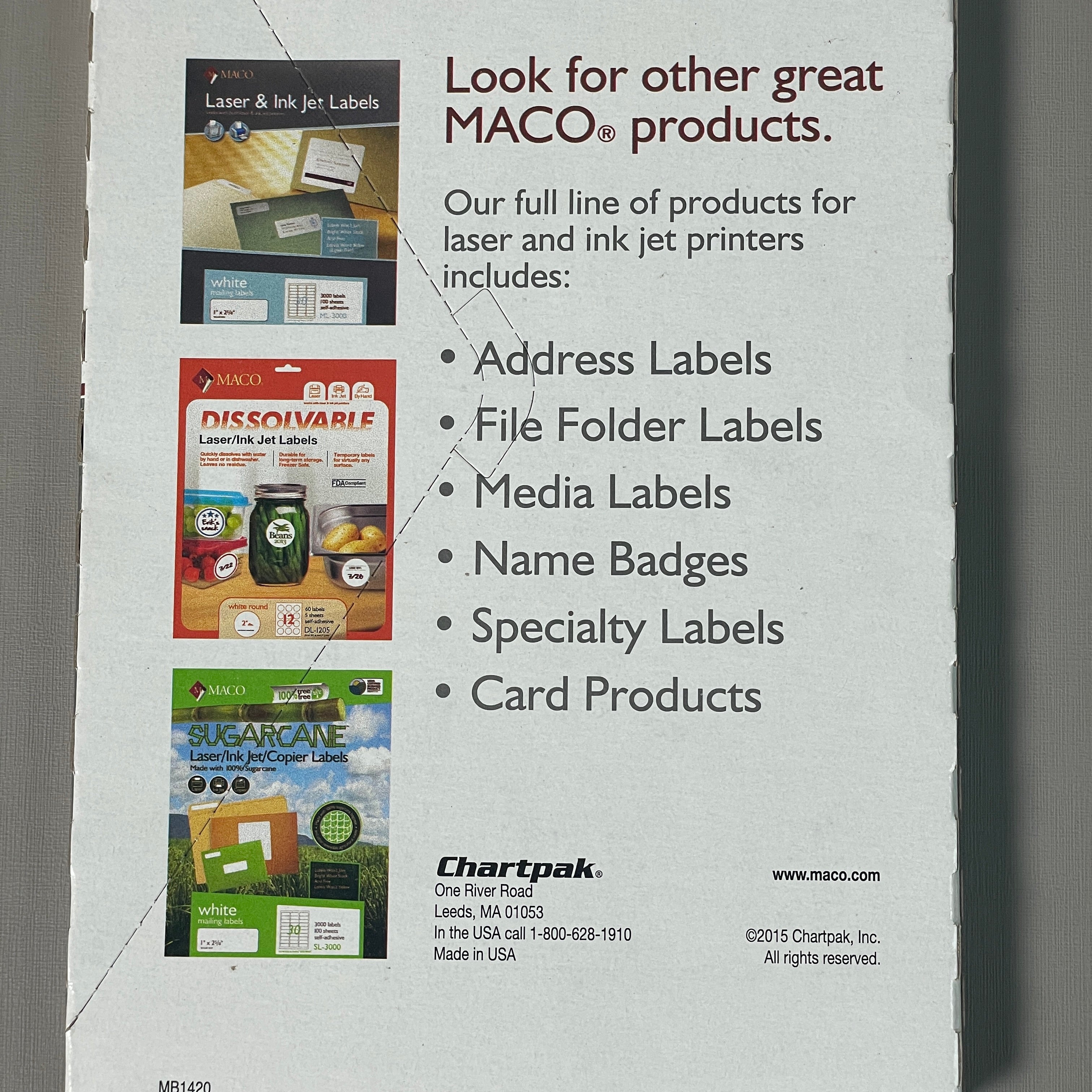 MACO Round RED GLOW Color-Coding Labels 1/2" Dia. 800 Labels MR808-RG