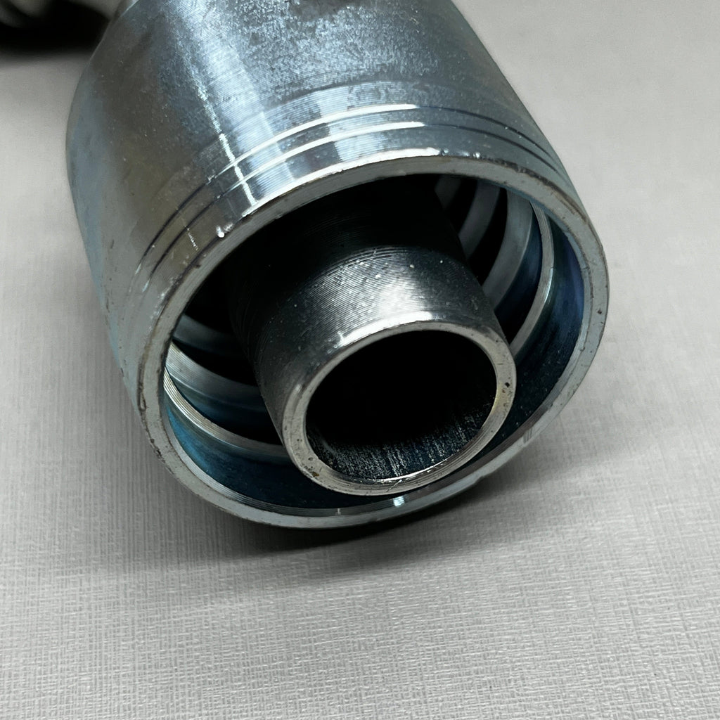 FLEXTRAL Hydraulic Coupling Adapter Steel 45 Female Swivel 1 1/8" X 1 1/4" E-12 LKAI (New)