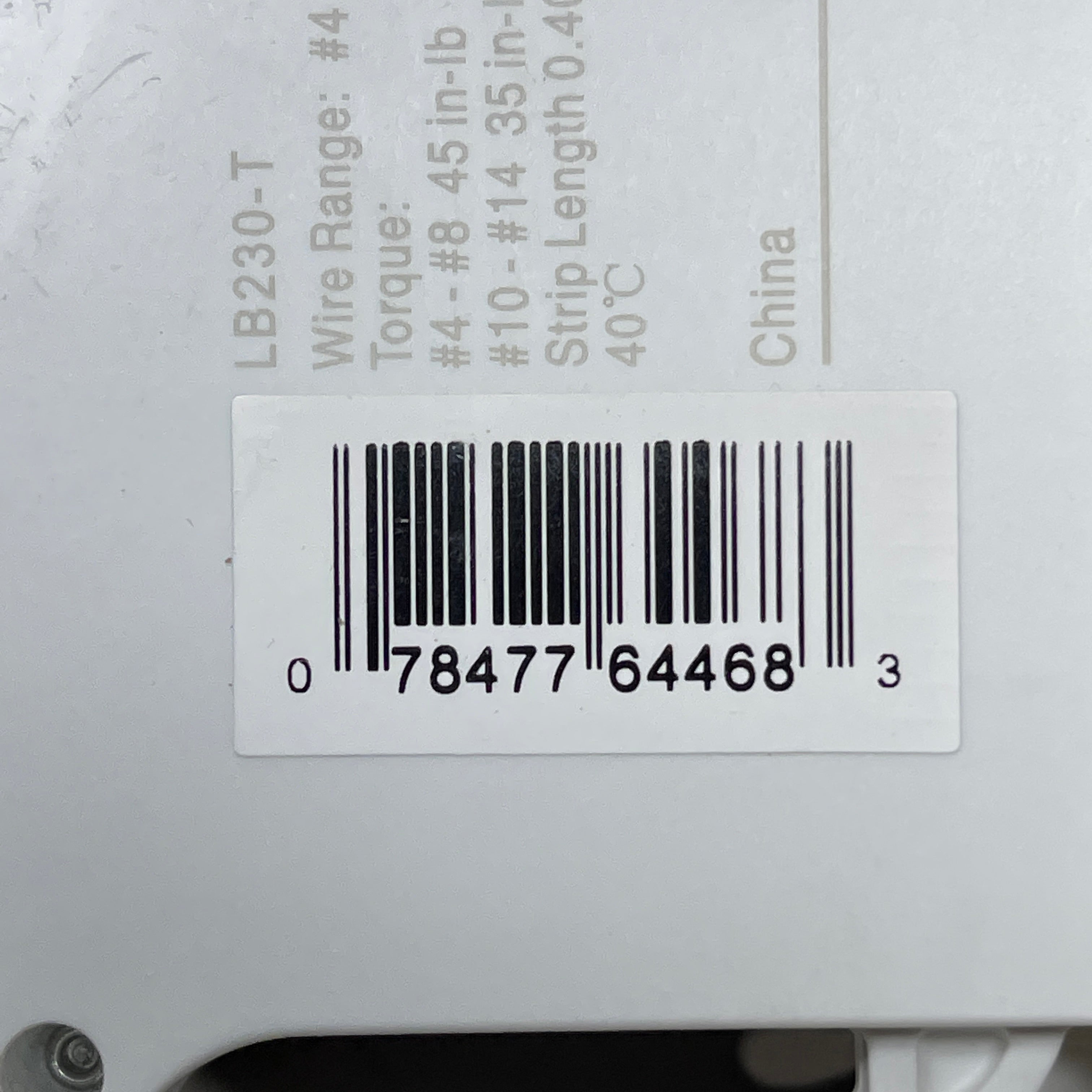 LEVITON 30A 2-Pole Plug-In Circuit Breaker 120/240V White 200-LB230-T (New)