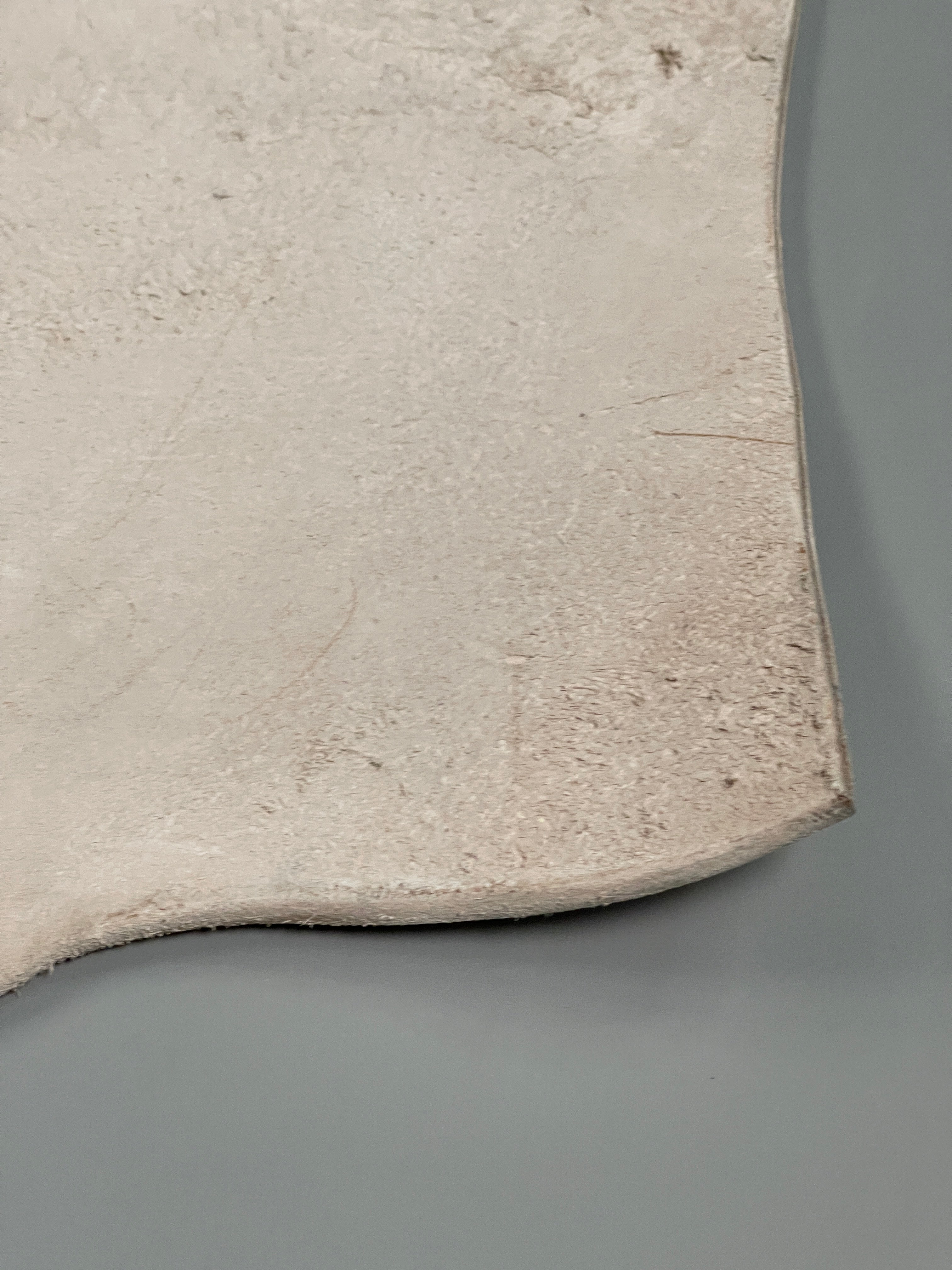 GENUINE VEGETABLE-TANNED LEATHER Single Bend 4MM, 25"x 49" Veg-Tan Sole Bend