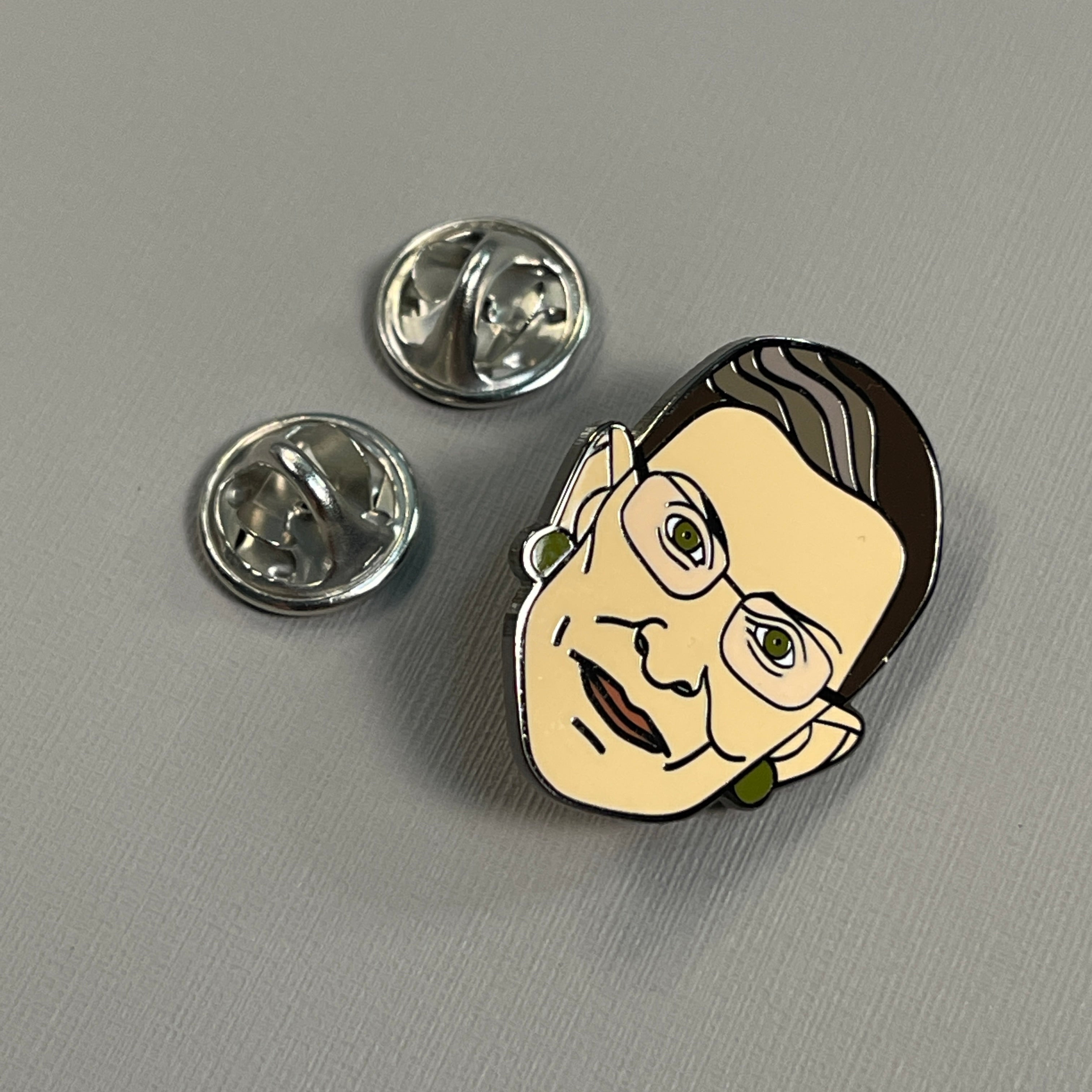 DISSENT PINS Ruth Bader Pinsburg Enamel Pin Ruth Bader Ginsburg RBG (New)