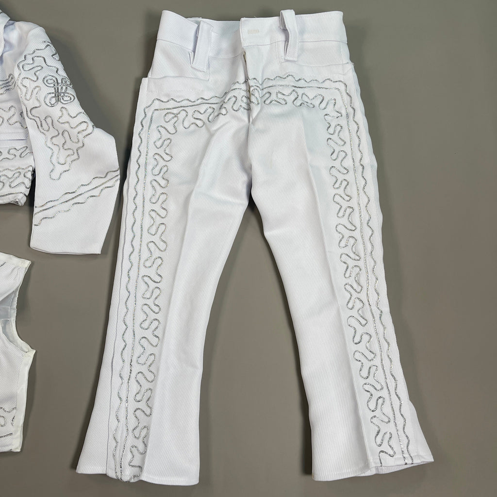 Mexican Mariachi Charro 3-Piece Suit Outfit Mayo Fiesta Dance Costume Youth Sz H50 (New)