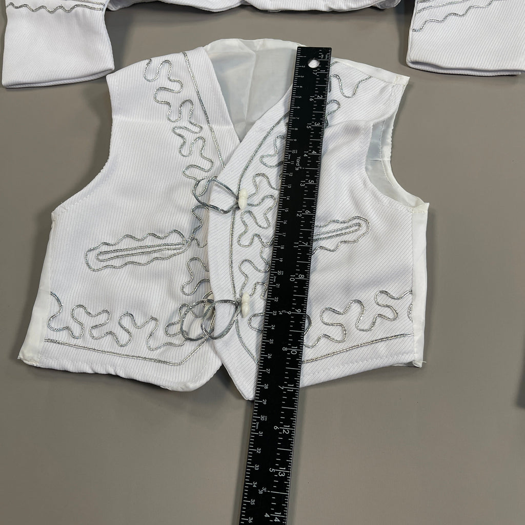 Mexican Mariachi Charro 3-Piece Suit Outfit Mayo Fiesta Dance Costume Youth Sz H50 (New)