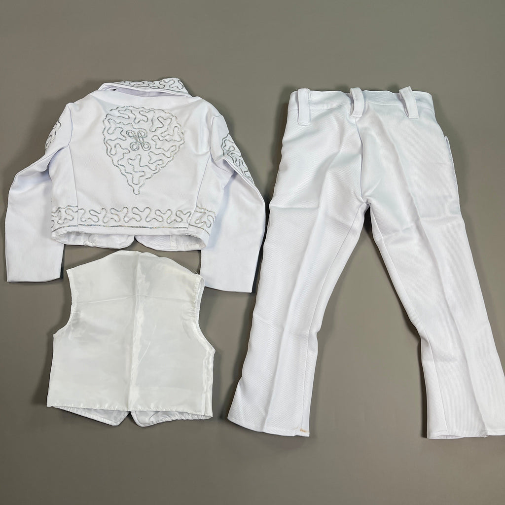 Mexican Mariachi Charro 3-Piece Suit Outfit Mayo Fiesta Dance Costume Youth Sz H50 (New)