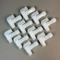 REIKE Flo-Rite Faucet 3/4" 10-PACK Plastic Drum, Barrel, Jug Faucet, Spigot White (New)