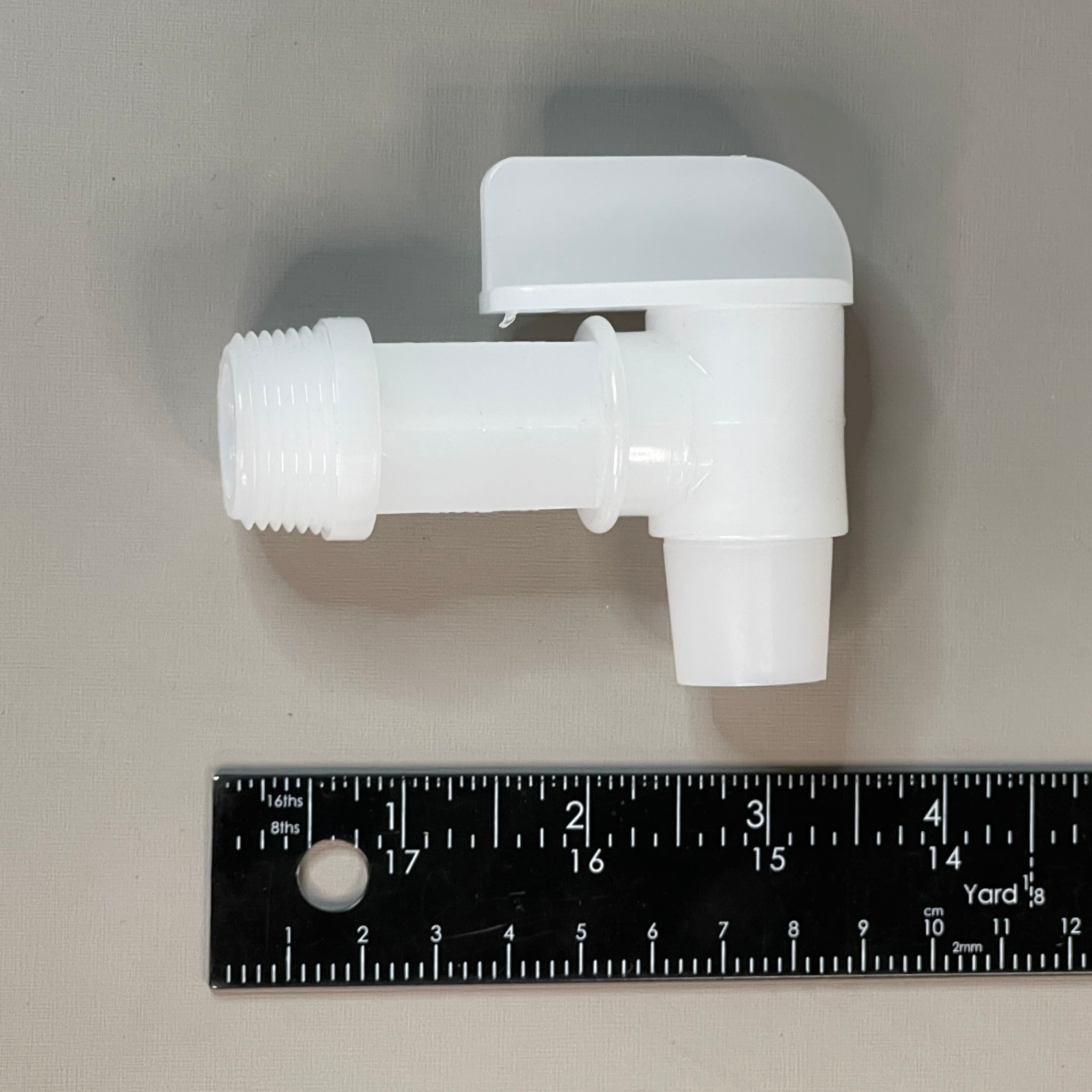 REIKE Flo-Rite Faucet 3/4" 10-PACK Plastic Drum, Barrel, Jug Faucet, Spigot White (New)