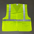 ASN INC Yellow Reflective Safety Vest Unisex Sz-3XL Neon Yellow 1409227 (New)