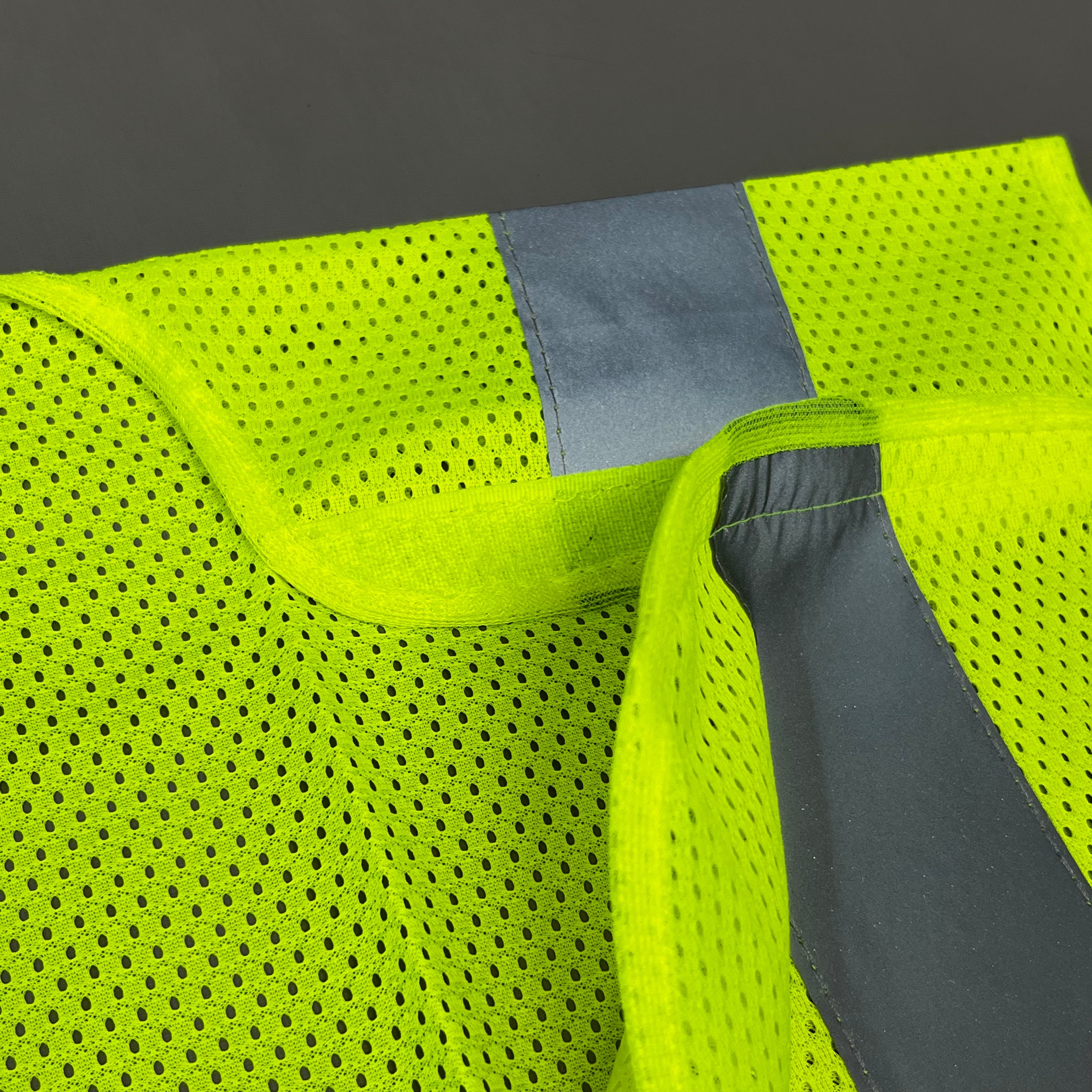 ASN INC Yellow Reflective Safety Vest Unisex Sz-3XL Neon Yellow 1409227 (New)
