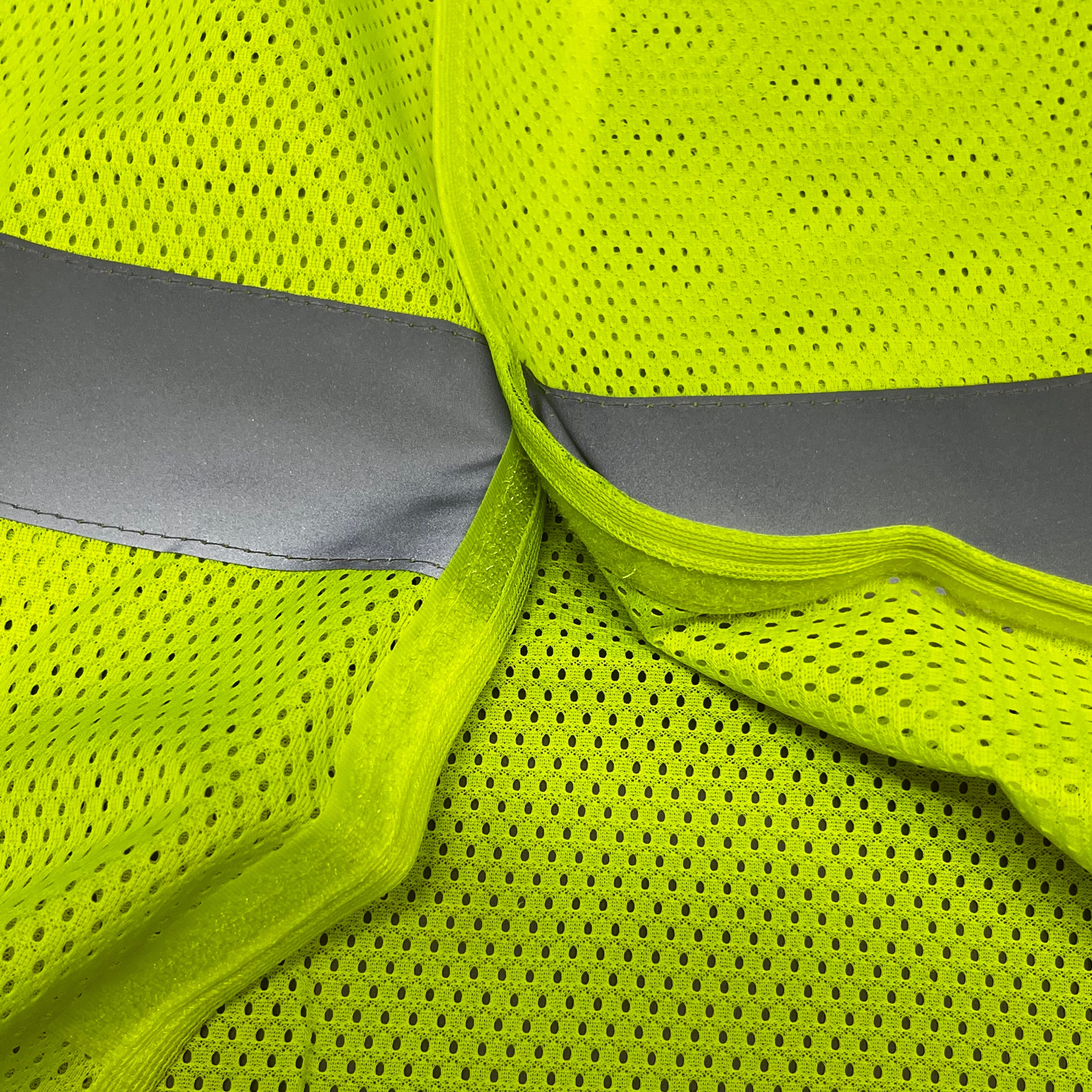 ASN INC Yellow Reflective Safety Vest Unisex Sz-3XL Neon Yellow 1409227 (New)