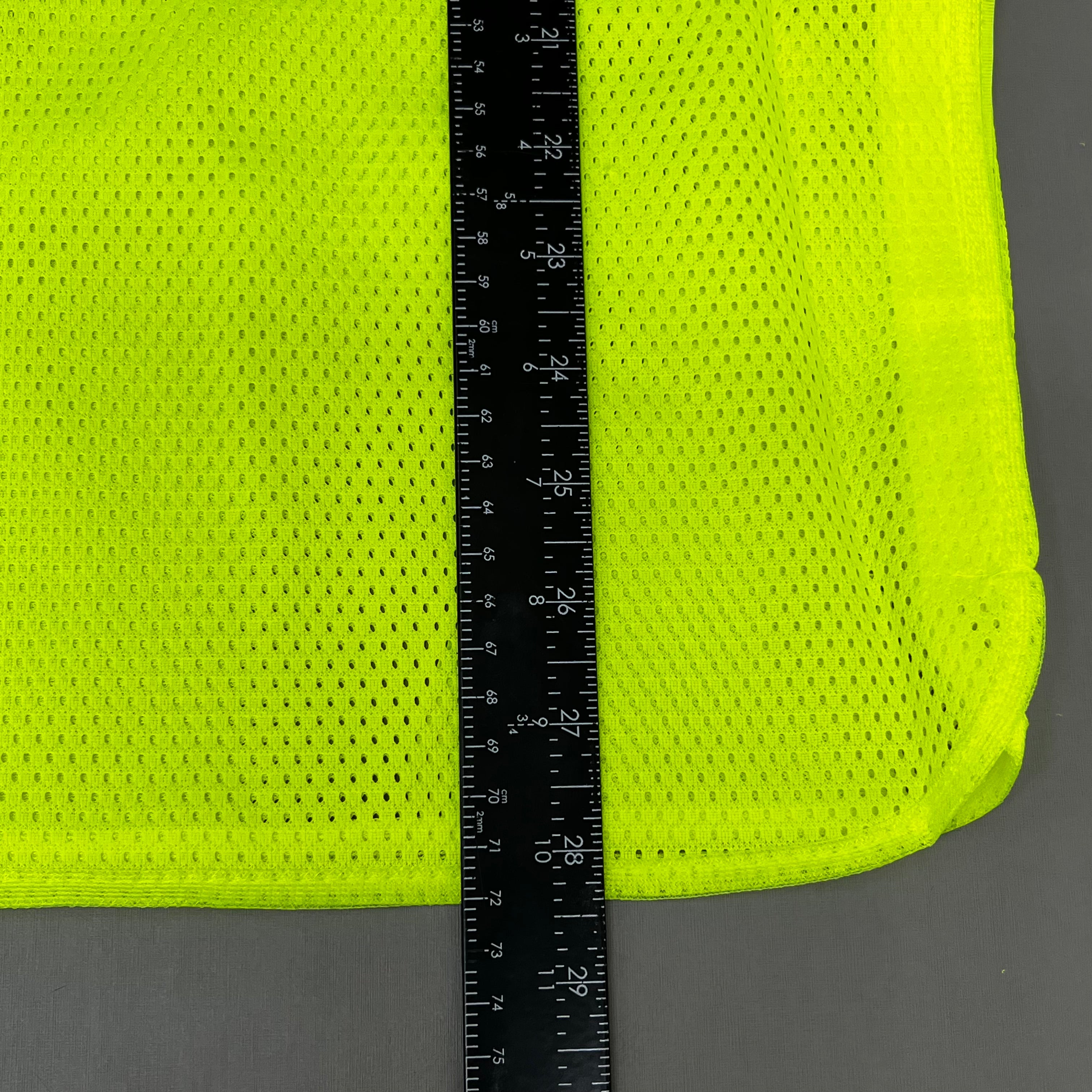 ASN INC Yellow Reflective Safety Vest Unisex Sz-3XL Neon Yellow 1409227 (New)