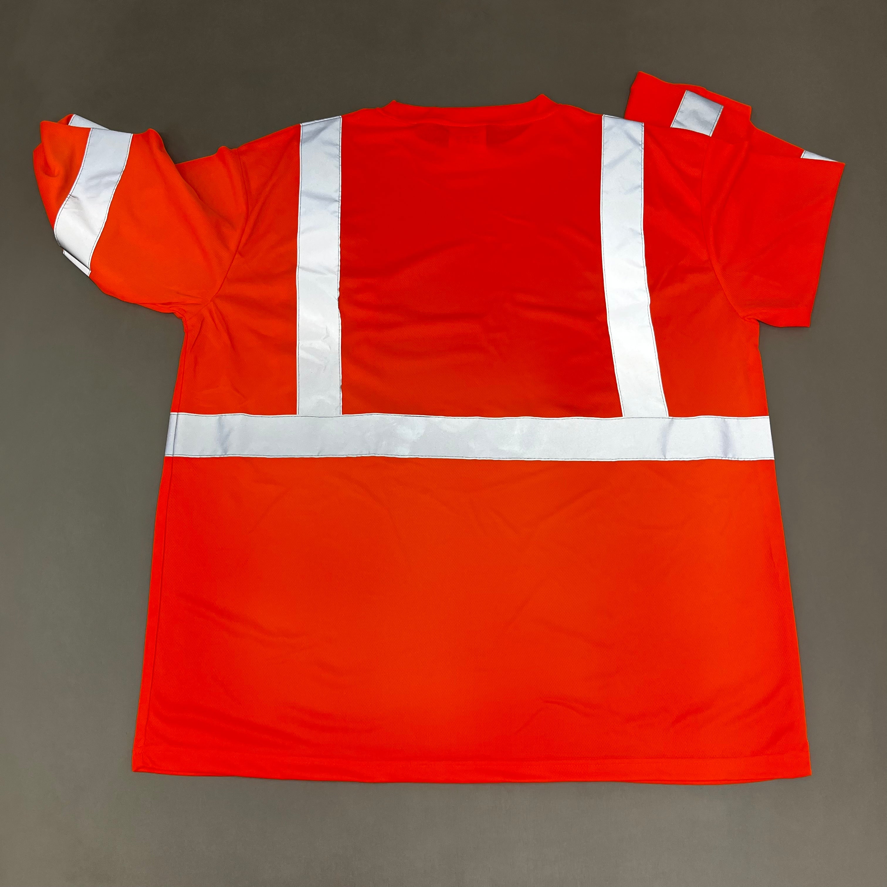 LX REFLECTIVE Pack of 3! Orange Reflective Shirts Unisex Sz-XL Orange (New)