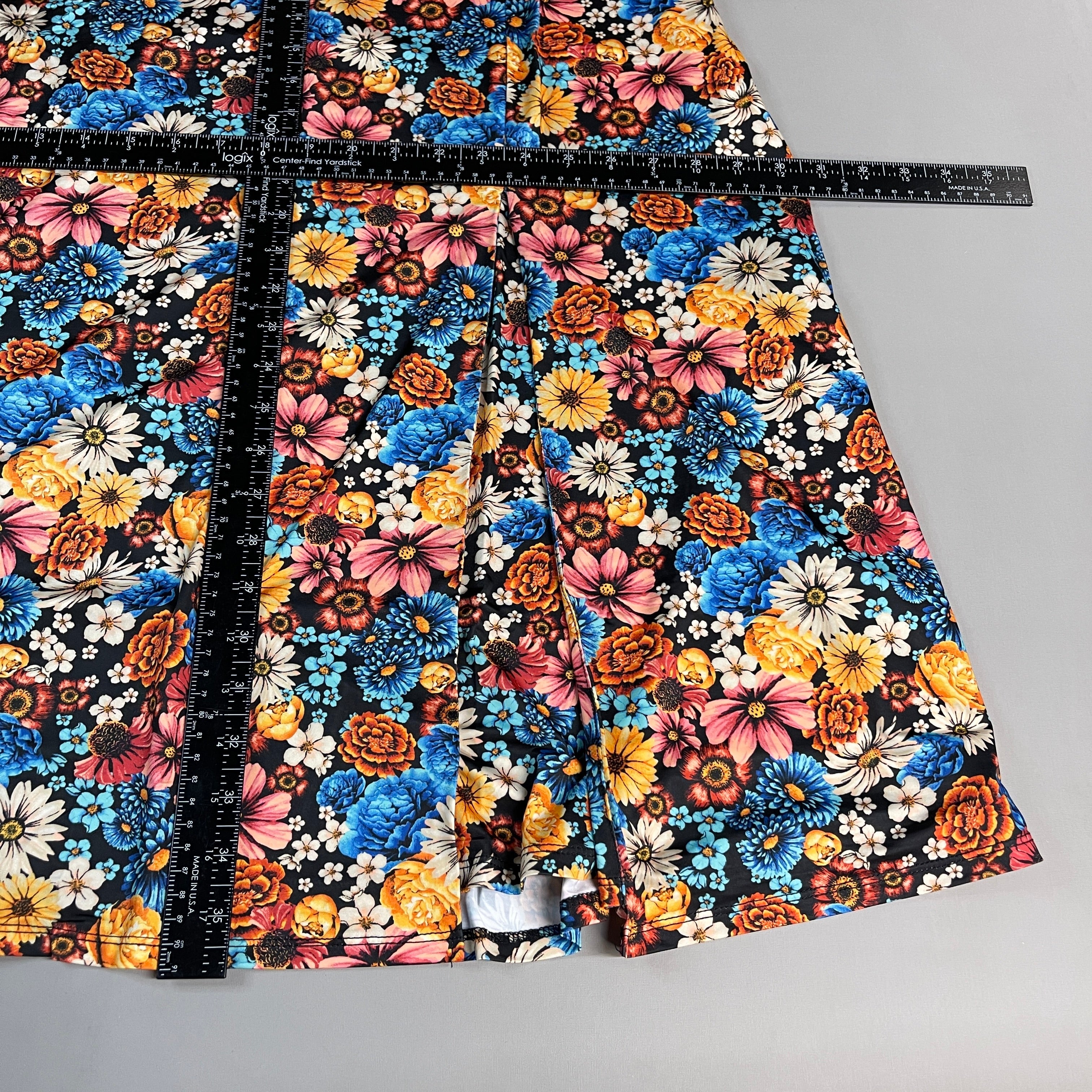 AFRM X Revolve Gala Skirt Women's M Multi Wildflower Bouquet AEB029575AU18 (New)
