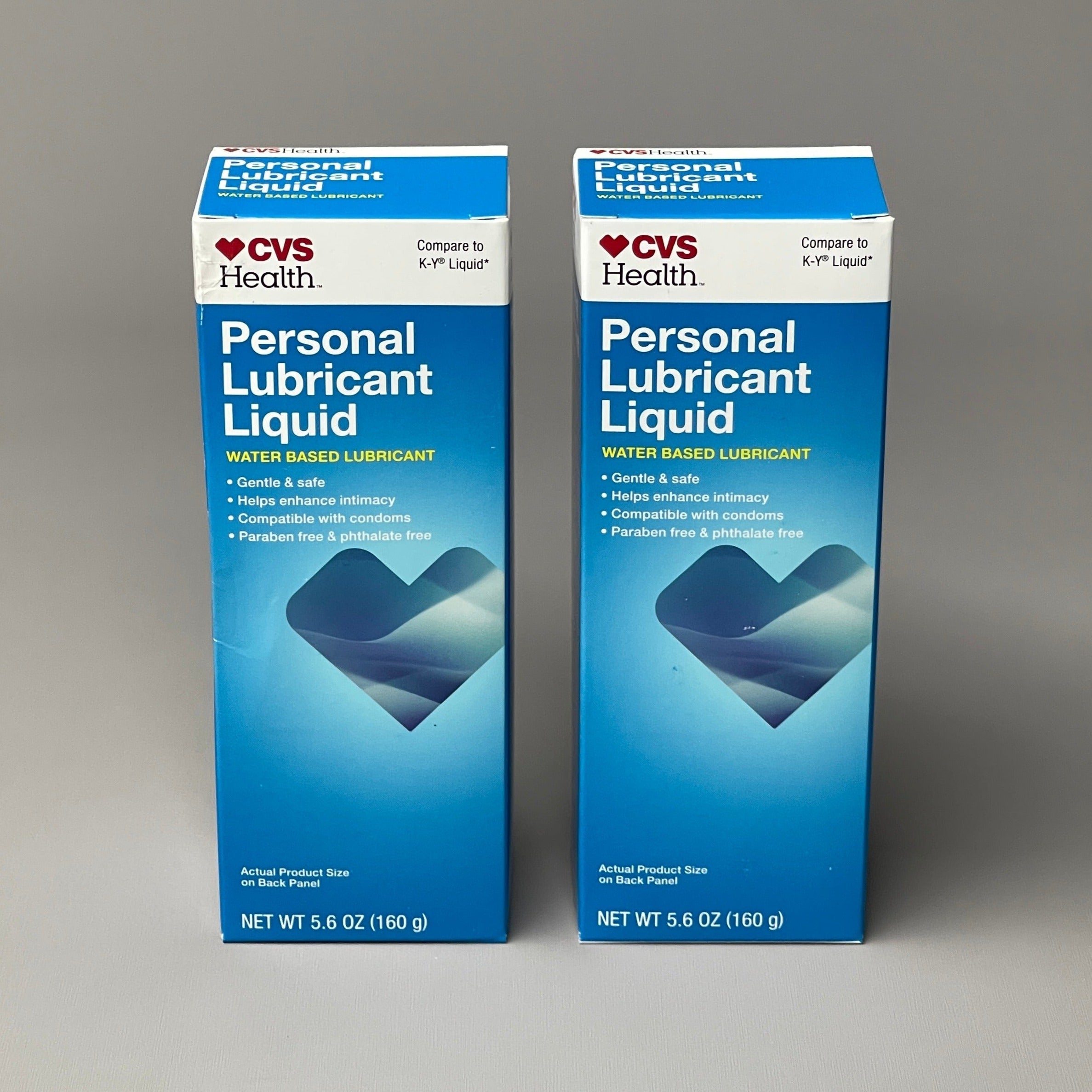 CVS HEALTH (2 PACK) Personal Lubricant Water-Based 5.6 oz Each Exp 05/25