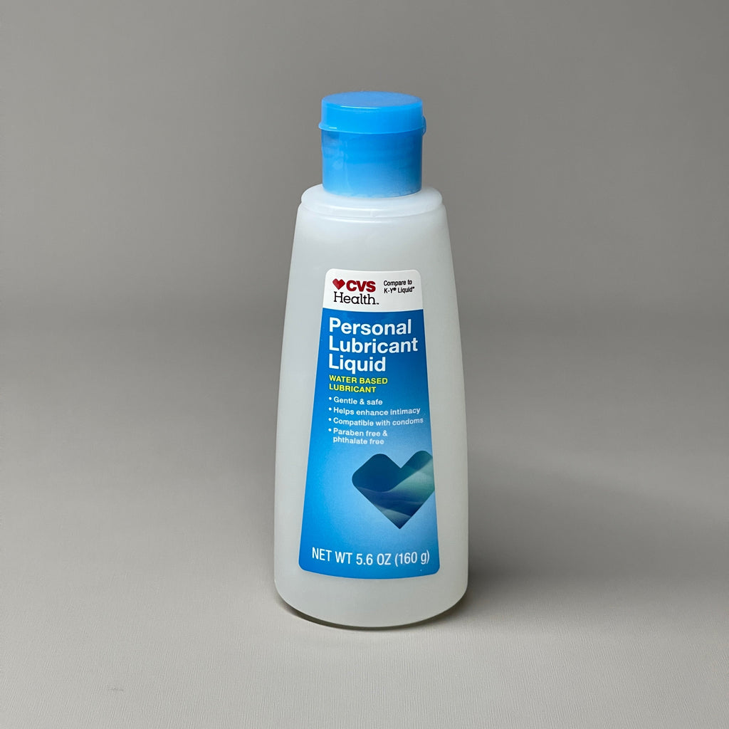 CVS HEALTH (2 PACK) Personal Lubricant Water-Based 5.6 oz Each Exp 05/25