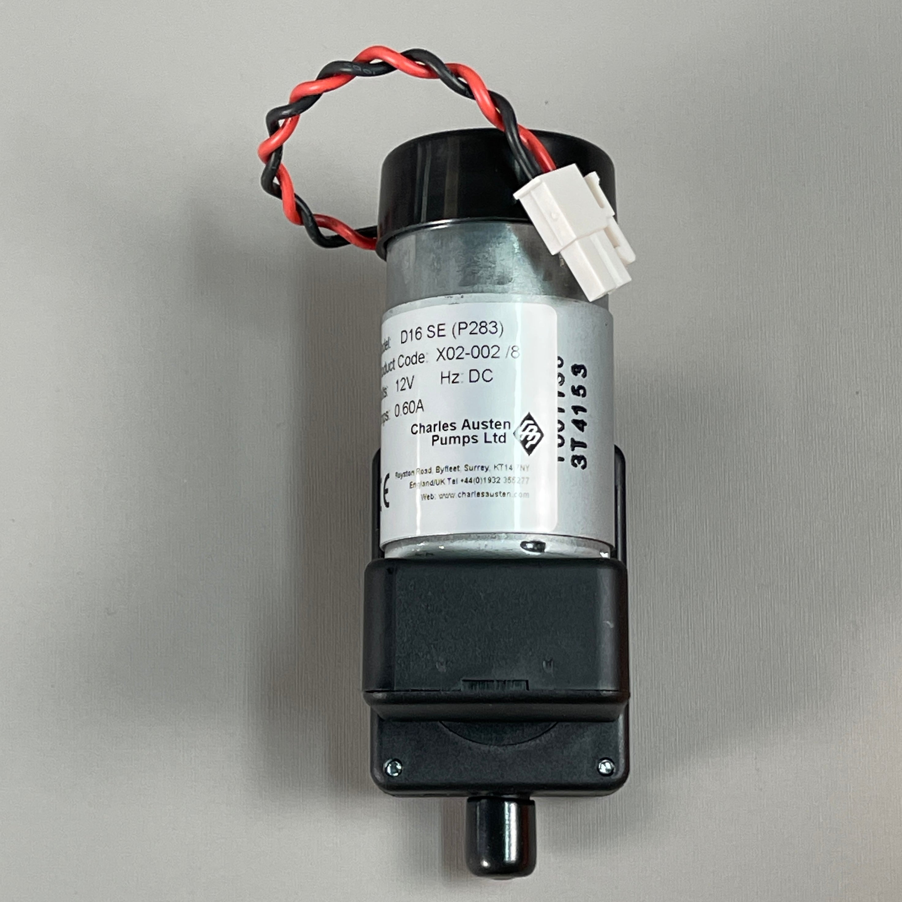 CHARLES AUSTEN PUMPS LTD Vacuum Pump Oil Free Single Stage D16 SE (P283) X02-002 (New Other)