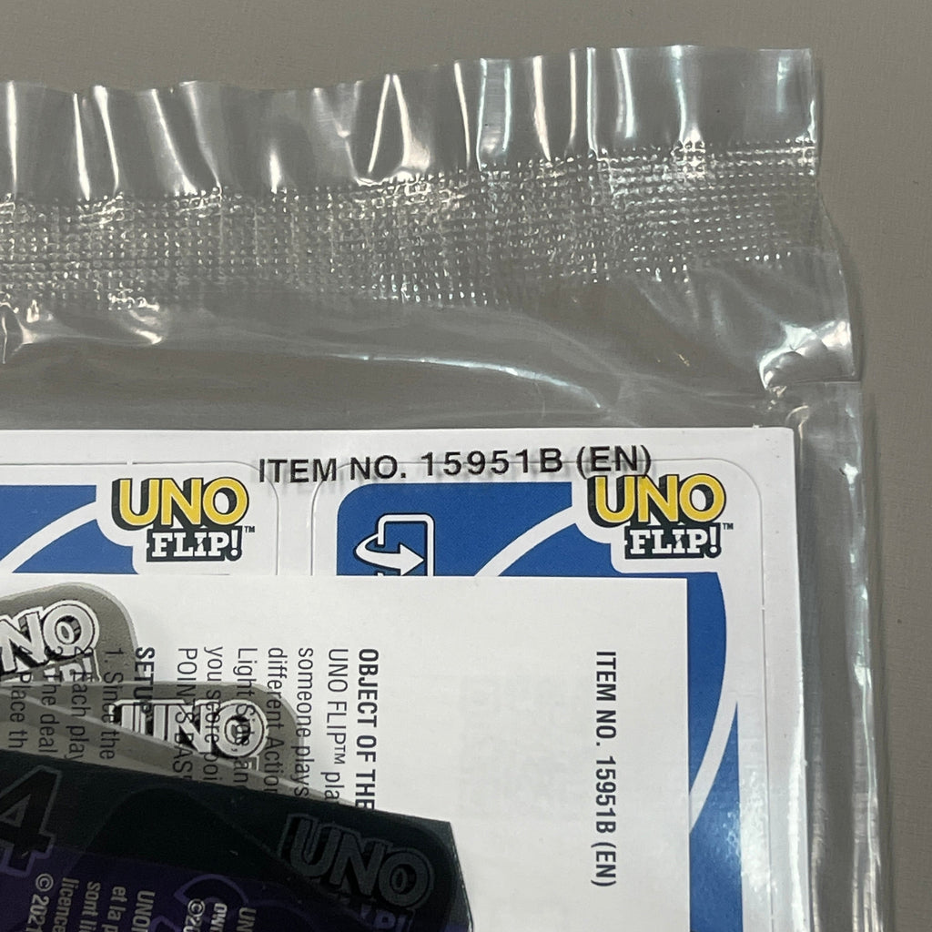 BURGER KING UNO Card Game Jul-Oct 2021 (Kid's Meal Toy) Mattel 15951B (New)