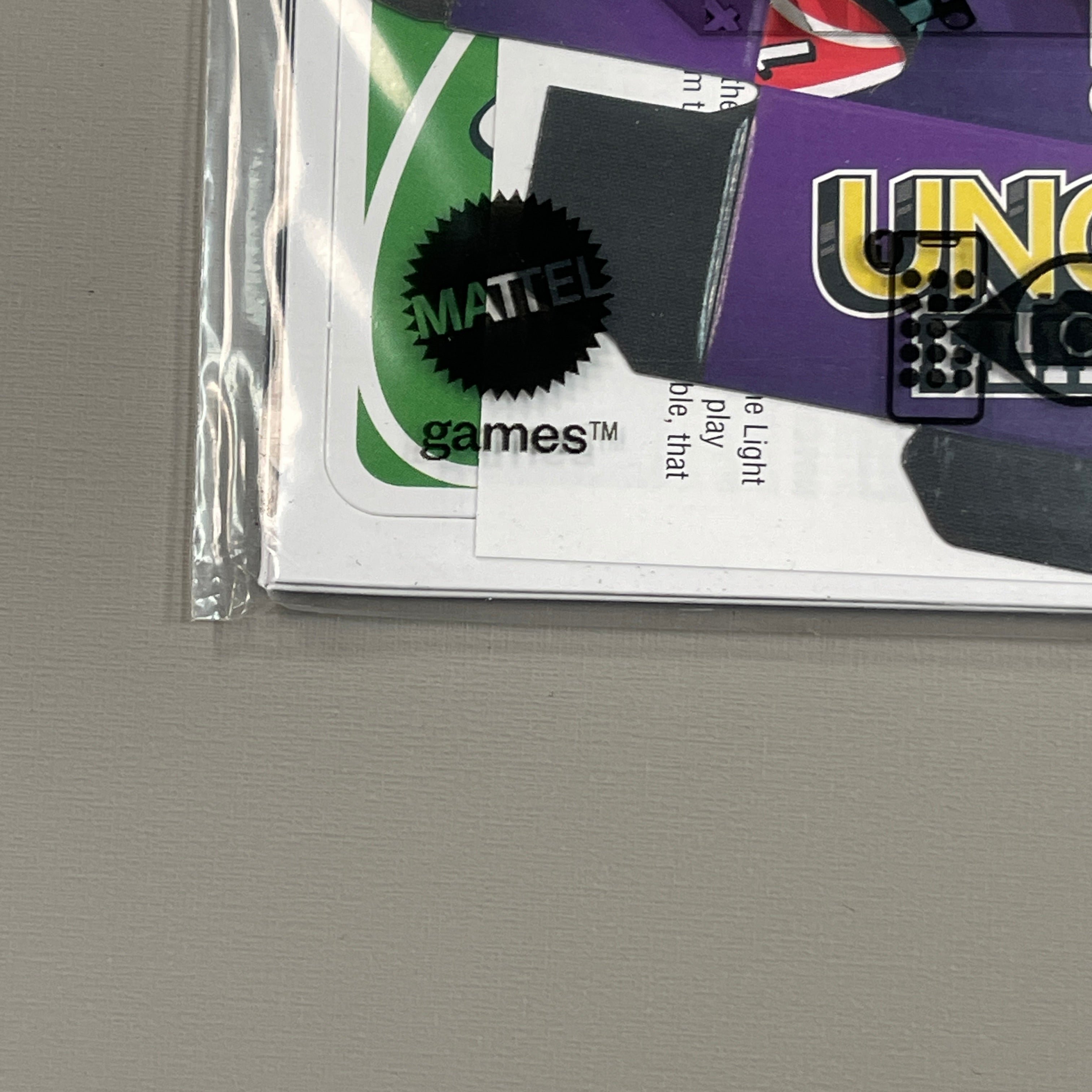 BURGER KING UNO Card Game Jul-Oct 2021 (Kid's Meal Toy) Mattel 15951B (New)
