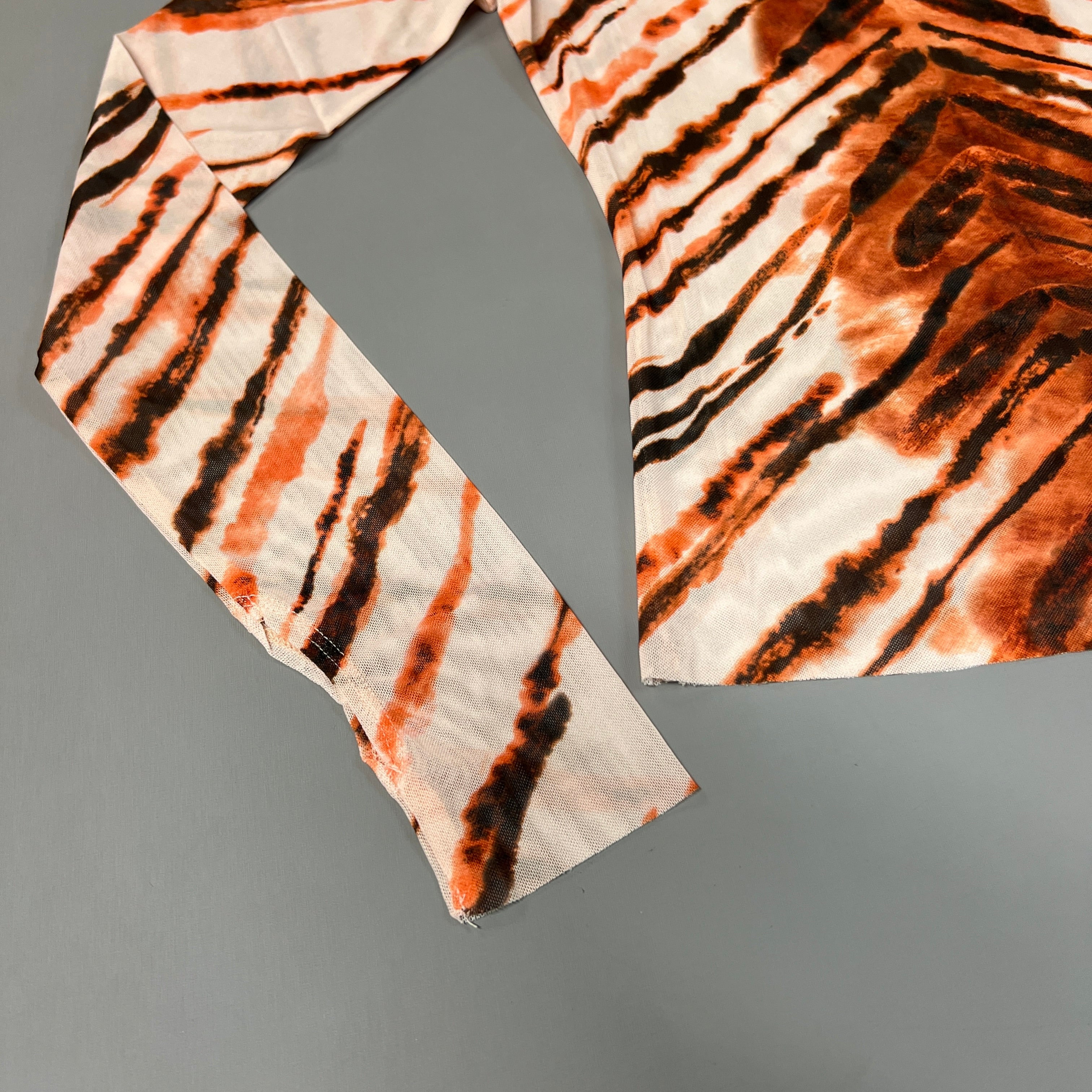 AFRM Zadie Turtleneck Pullover w/Thumb Holes Women's M Placement Tiger AET028103AU21 (New)