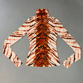AFRM Zadie Turtleneck Pullover w/Thumb Holes Women's XS Placement Tiger AET028103AU21 (New)