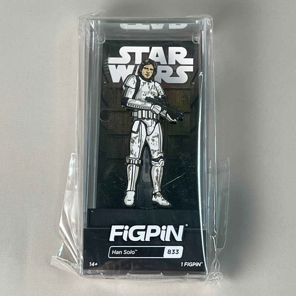 FIGPIN / DISNEY Han Solo Star Wars A New Hope Comic Con Logo Pin 833 (Locked New)