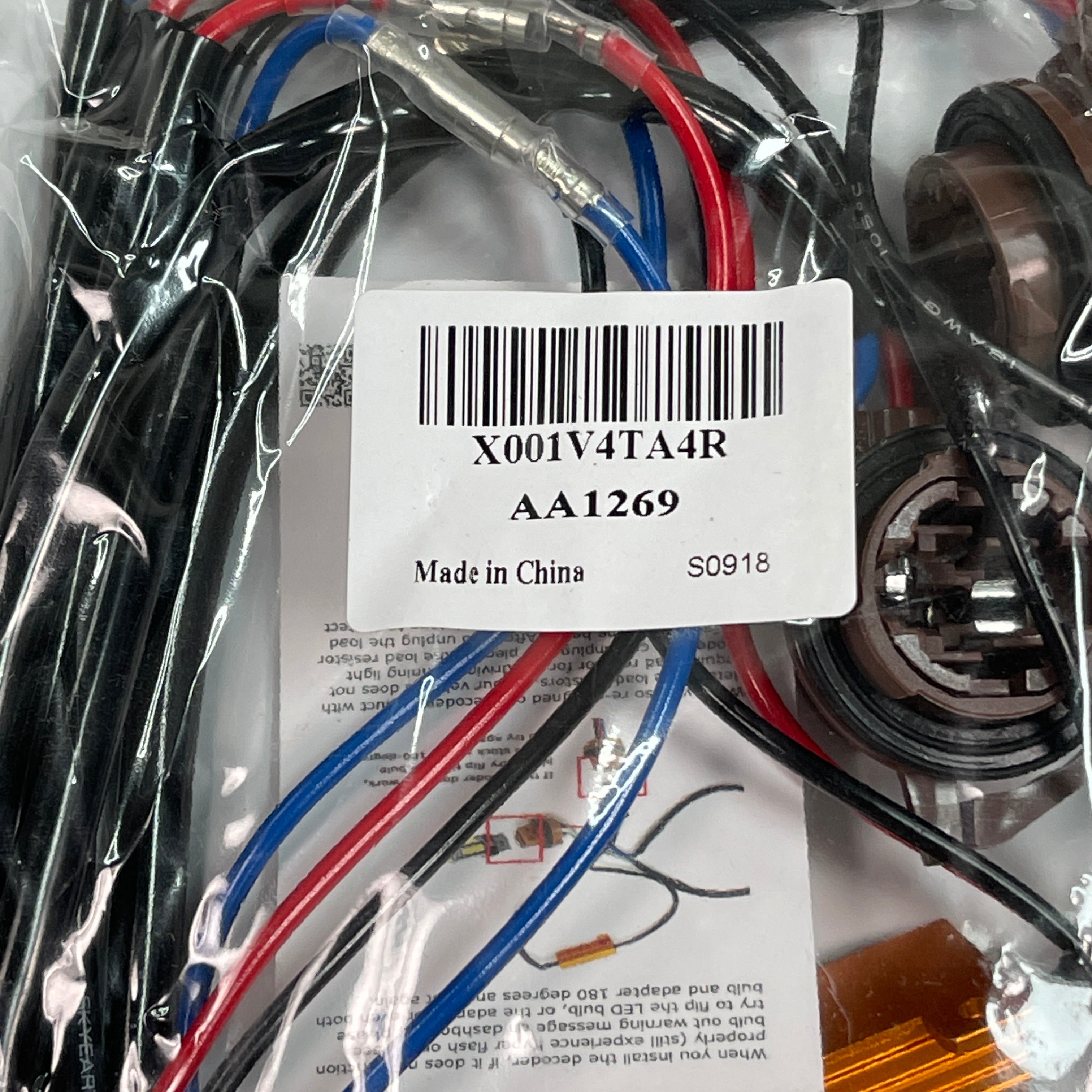 iJDMTOY LED Turn Signal/Brake Light Hyper Flash/Bulb Out Fix Wiring 3157 4157 (New)