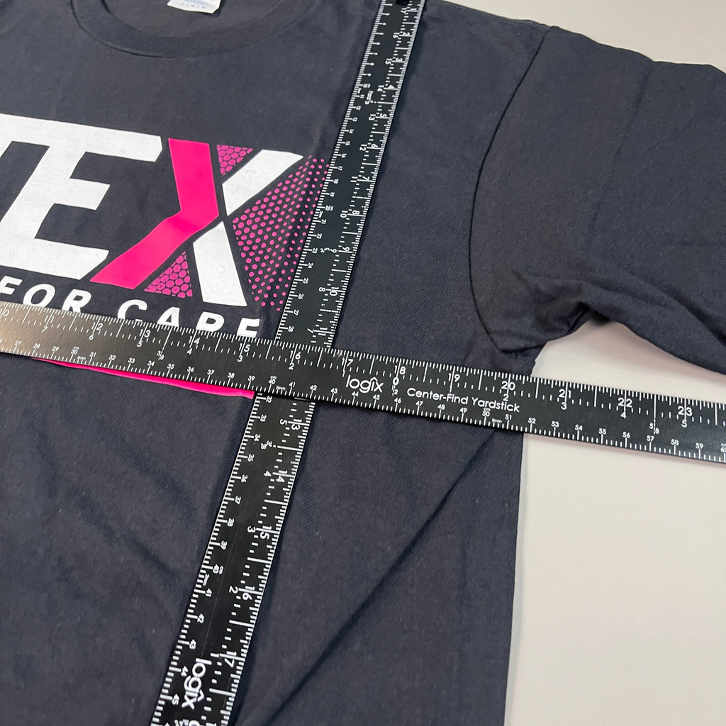 T-MOBILE Tee Shirt Short Sleeve TEX Famous For Care Men's Unisex Sz L Black/Pink (New)