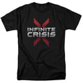 Infinite Crisis Logo Mens T Shirt Black Officially Licensed