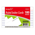 Index Card 4 × 6″ paquete 100 pk