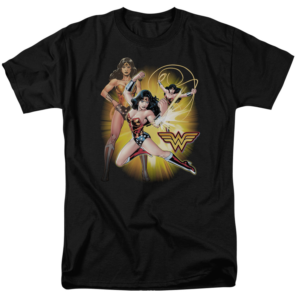 Wonder Woman Mens T Shirt Black Officially Licensed