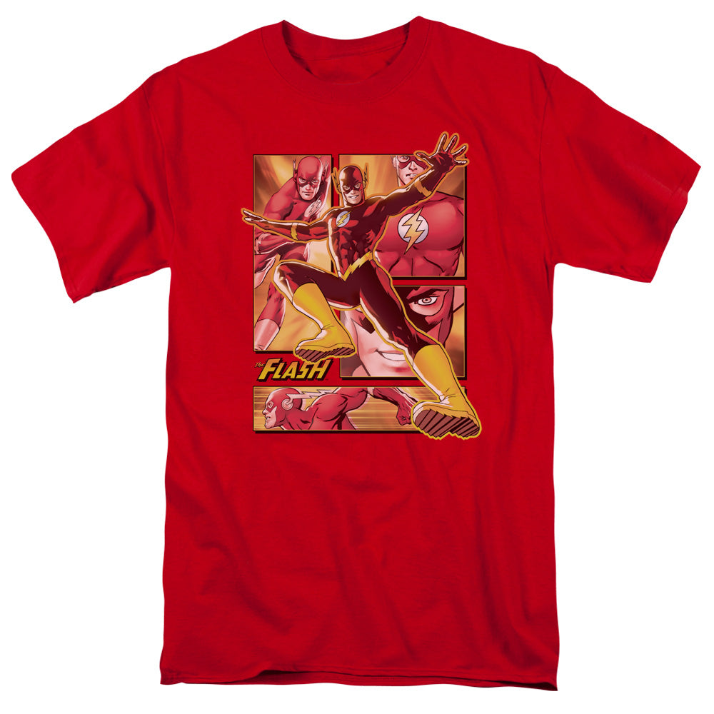 The Flash Mens T Shirt Red Officially Licensed