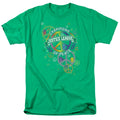 Justice League Peace League Mens T Shirt Kelly Green Officially Licensed