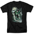 Green Lantern Emerald Energy Mens T Shirt Black Officially Licensed