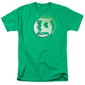 Green Lantern Energy Logo Mens T Shirt Kelly Green Officially Licensed