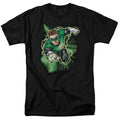 Green Lantern Energy Mens T Shirt Black Officially Licensed