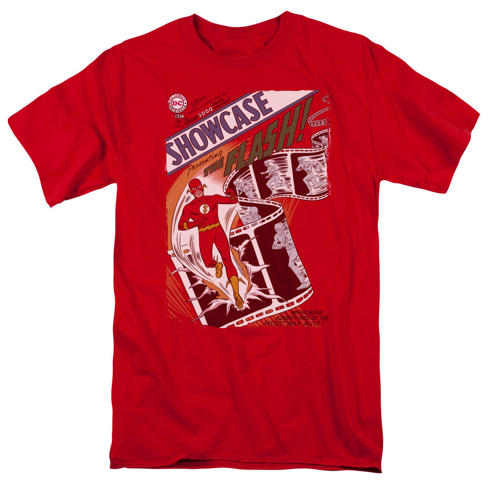 The Flash Showcase #4 Cover Mens T Shirt Red Officially Licensed