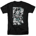 Justice League a Mighty League Mens T Shirt Black Officially Licensed