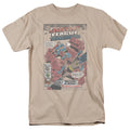 Justice League Cube Creature Mens T Shirt Sand Officially Licensed