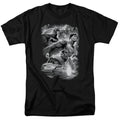 Justice League Atmospheric Mens T Shirt Black Officially Licensed