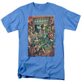 Justice League No 212 Vintage Mens T Shirt Carolina Blue Officially Licensed