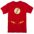 Justice League New Flash Uniform Mens T Shirt Red Officially Licensed