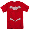 Justice League New Wonder Woman Uniform Mens T Shirt Red Officially Licensed