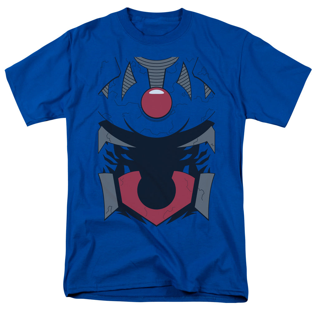 Justice League Darkseid Uniform Mens T Shirt Royal Blue Officially Licensed