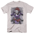 Justice League Jokers Daughter Mens T Shirt Silver Officially Licensed