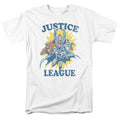 Justice League Lets Do This Mens T Shirt White Officially Licensed
