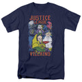Justice League Villians Mens T Shirt Navy Blue Officially Licensed