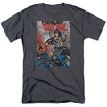 Justice League Crime Syndicate Mens T Shirt Charcoal Officially Licensed