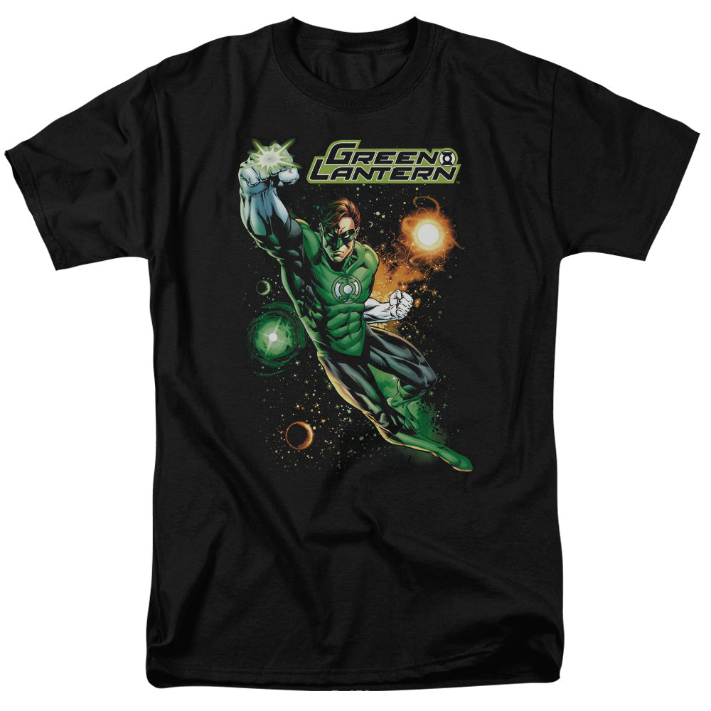 Justice League Galactic Guardian Mens T Shirt Black Officially Licensed
